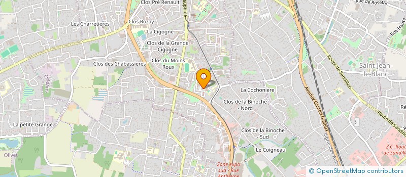 localisation de l'entreprise MADAME JENNIFER MUSUYU MWEHU à ORLEANS