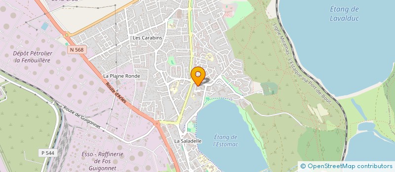 localisation de l'entreprise MADAME JENNIFER NASTRO  FOS-SUR-MER