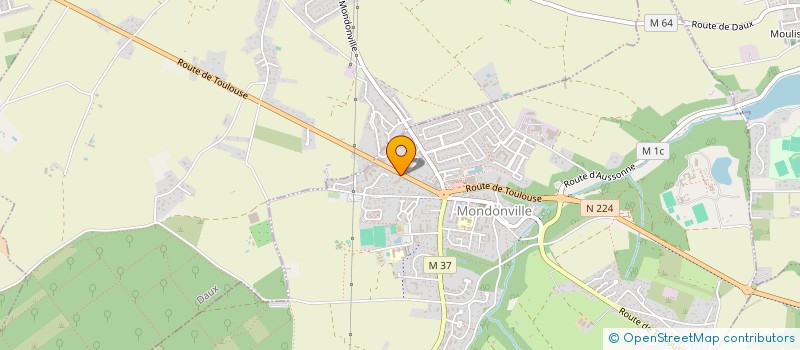 localisation de l'entreprise MADAME JENNIFER NAUDET-MAHINC  MONDONVILLE