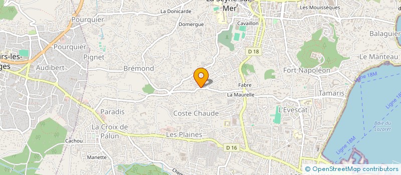 localisation de l'entreprise MADAME JENNIFER NEZONDET à LA SEYNE-SUR-MER