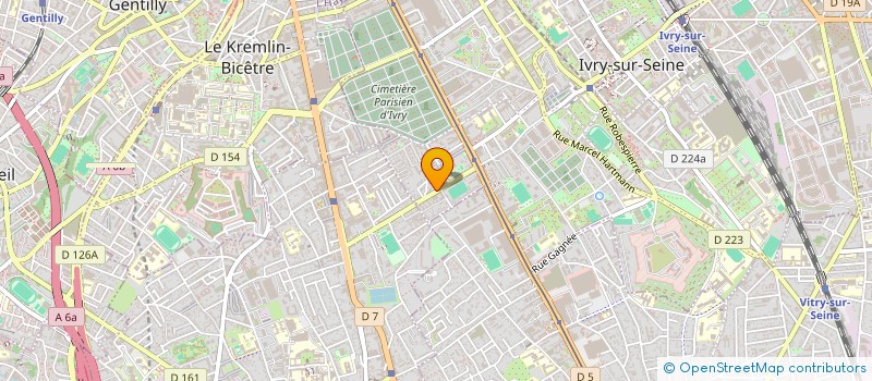 localisation de l'entreprise MADAME JENNIFER NGUNGA  IVRY-SUR-SEINE