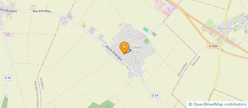 localisation de l'entreprise MADAME JENNIFER NIARQUIN  ARVILLERS