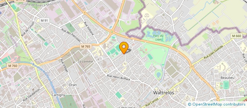 localisation de l'entreprise MADAME JENNIFER NOYEZ  WATTRELOS