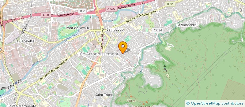 localisation de l'entreprise MADAME JENNIFER OLIVIERI  MOUZIEYS-TEULET