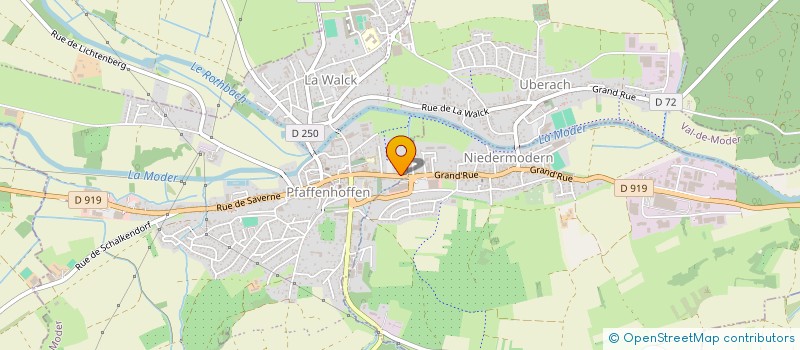 localisation de l'entreprise MADAME JENNIFER OSSWALD  VAL-DE-MODER