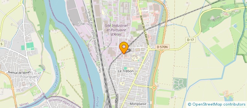 localisation de l'entreprise MADAME JENNIFER PAREJO  ARLES