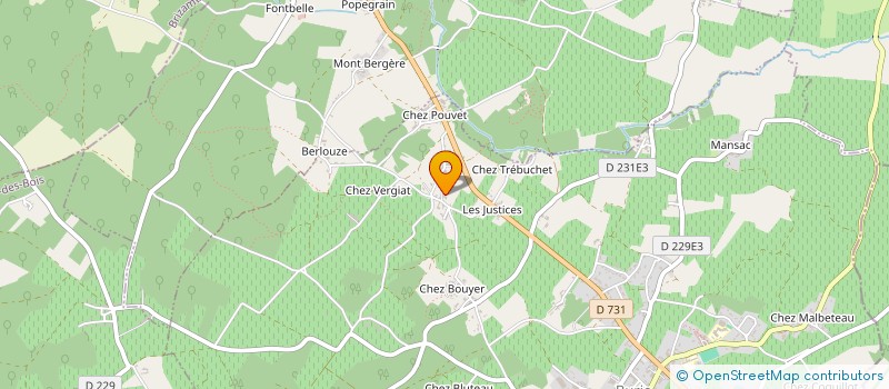 localisation de l'entreprise MADAME JENNIFER PARSOIR  BURIE