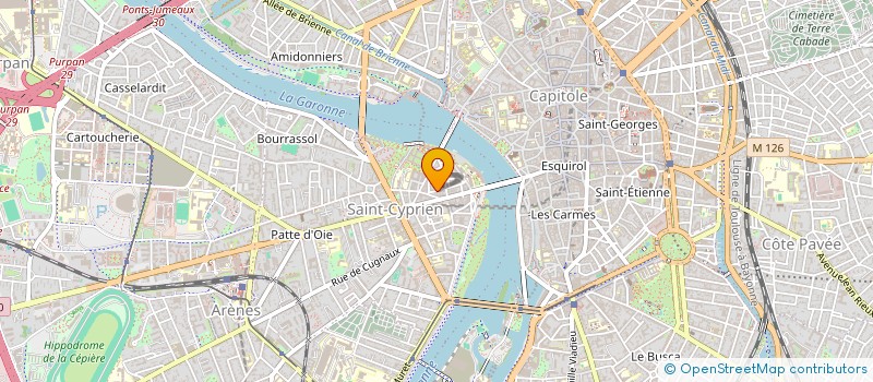 localisation de l'entreprise MADAME JENNIFER PECH  PUYLAURENS