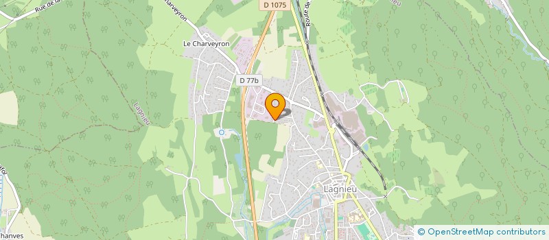 localisation de l'entreprise MADAME JENNIFER PELLEGRIN  LAGNIEU