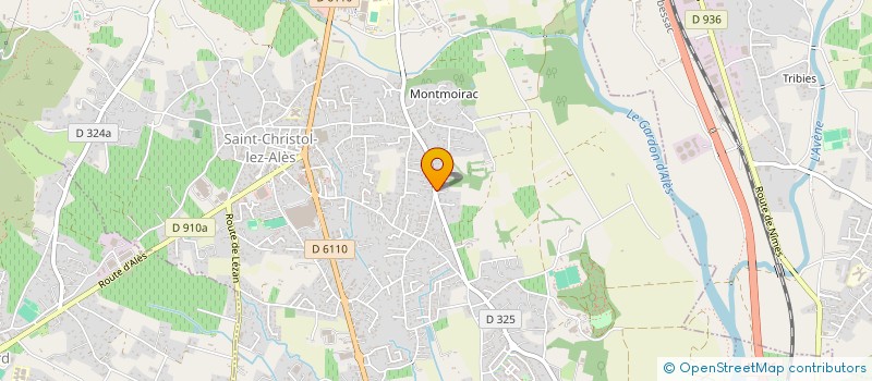 localisation de l'entreprise MADAME JENNIFER PENIGUET  SAINT-CHRISTOL-LEZ-ALES