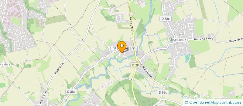 localisation de l'entreprise MADAME JENNIFER PERNIN  SAINTE-EUPHEMIE