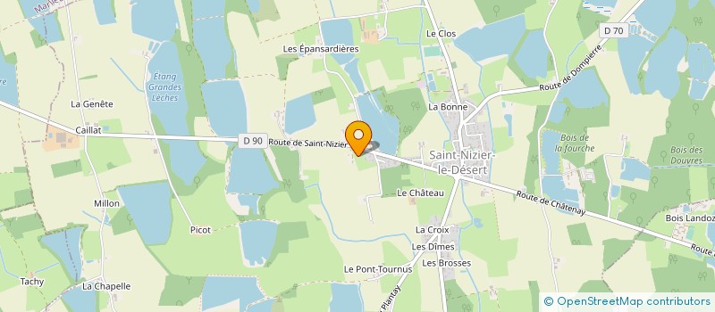 localisation de l'entreprise MADAME JENNIFER PERRIER  SERVAS