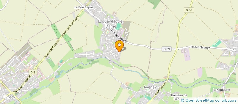 localisation de l'entreprise MADAME JENNIFER PERROTTE  ESQUAY-NOTRE-DAME