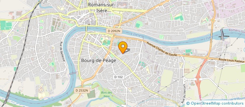 localisation de l'entreprise MADAME JENNIFER PESSEY  ROMANS-SUR-ISERE