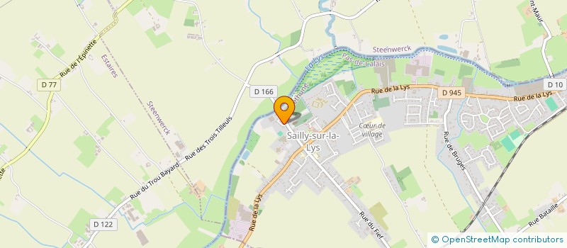 localisation de l'entreprise MADAME JENNIFER PETIT  SAILLY-SUR-LA-LYS