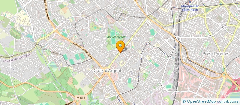 localisation de l'entreprise MADAME JENNIFER PETIT à MONTPELLIER