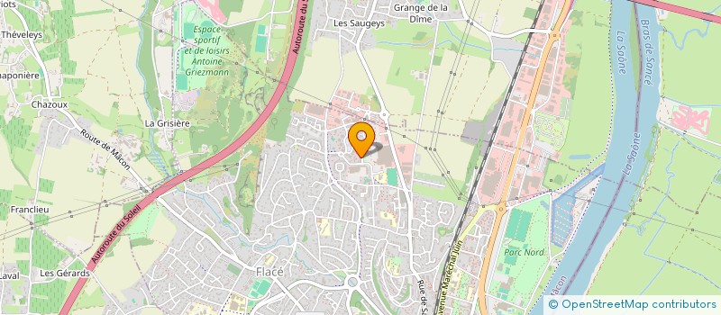 localisation de l'entreprise MADAME JENNIFER PETITJEAN à MACON