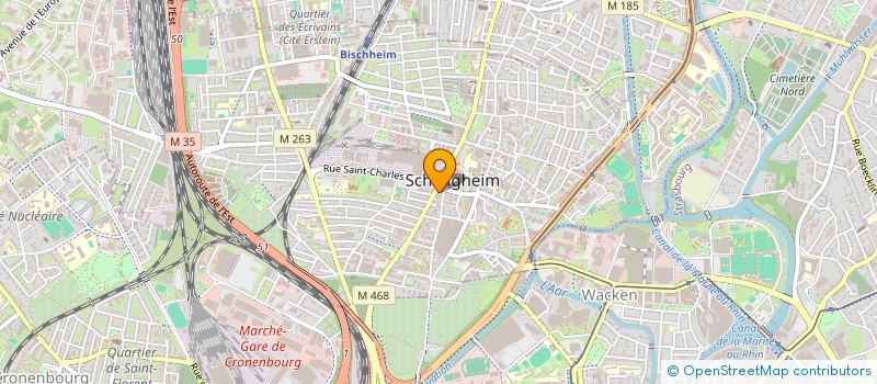 localisation de l'entreprise MADAME JENNIFER PFITZNER  SCHILTIGHEIM