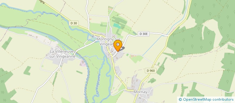 localisation de l'entreprise MADAME JENNIFER PINTARIC  MONTIGNY-MORNAY-VILLENEUVE-SUR-VINGEANNE