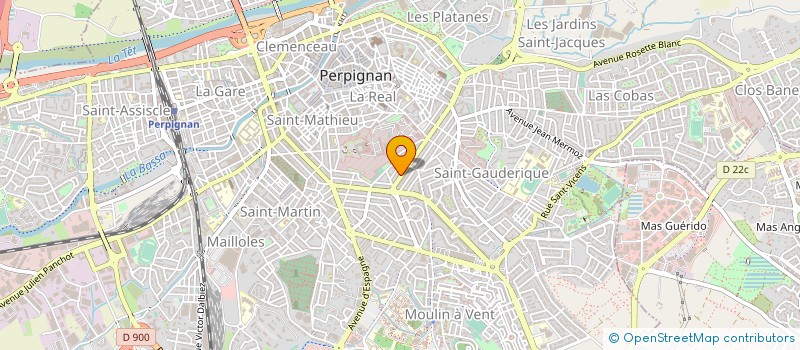 localisation de l'entreprise MADAME JENNIFER POGMORE  PERPIGNAN