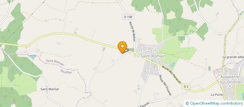 localisation de l'entreprise MADAME JENNIFER PORTE  SAINT-ROMAIN