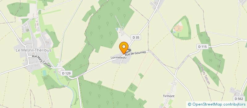 localisation de l'entreprise MADAME JENNIFER POULET à MONTCHEVREUIL