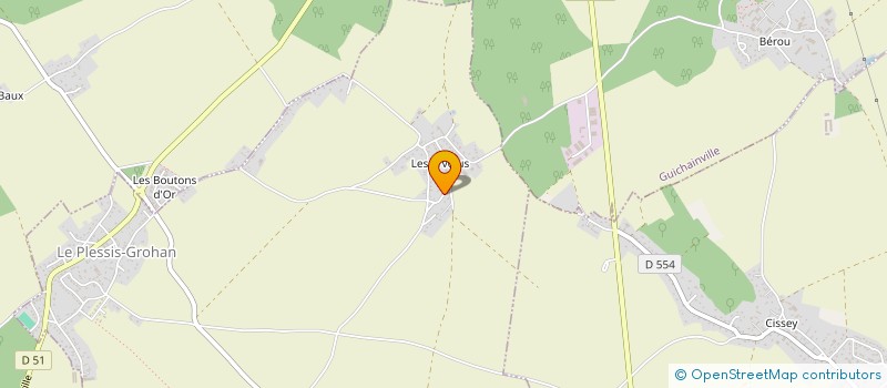 localisation de l'entreprise MADAME JENNIFER QUILLET  LE PLESSIS GROHAN