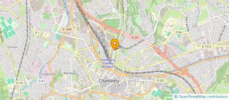 localisation de l'entreprise MADAME JENNIFER RABATEL à CHAMBERY