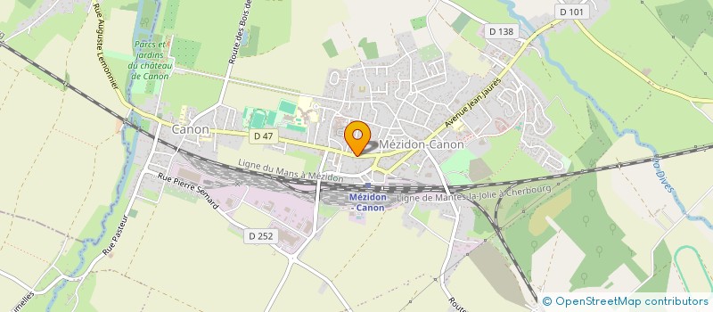 localisation de l'entreprise MADAME JENNIFER RADOUX à CAEN