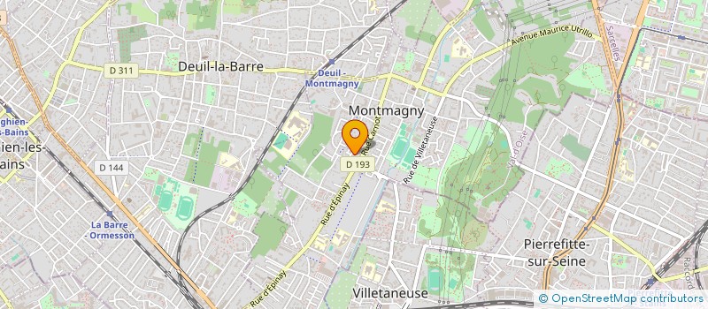 localisation de l'entreprise MADAME JENNIFER RAYMOND  SAINT-LEU-LA-FORET