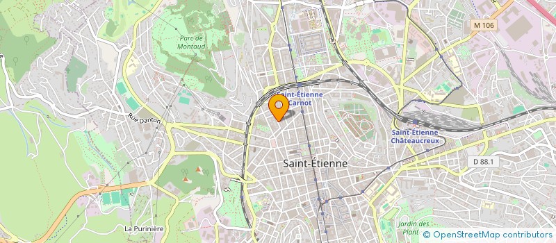 localisation de l'entreprise MADAME JENNIFER RENAUD PONCELET à SAINT-ETIENNE