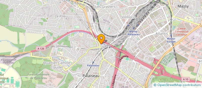 localisation de l'entreprise MADAME JENNIFER RIAILLE  PALAISEAU