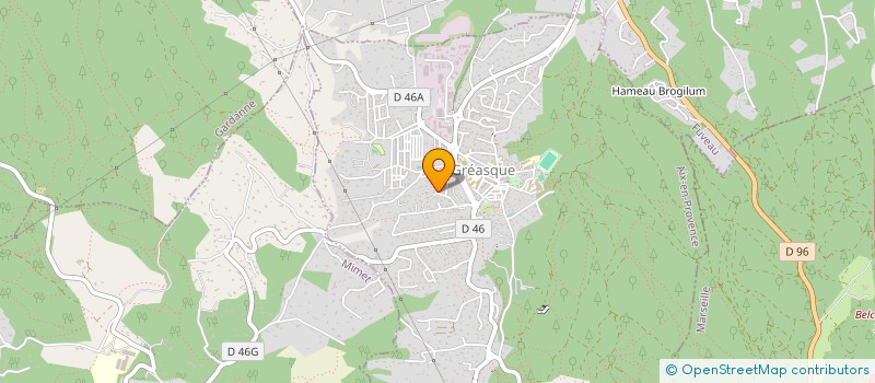 localisation de l'entreprise MADAME JENNIFER RICHARD  GREASQUE