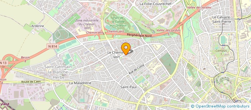 localisation de l'entreprise MADAME JENNIFER RIVIERE  SAINT-CONTEST