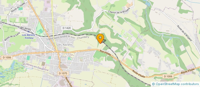 localisation de l'entreprise MADAME JENNIFER RIVOALLAN  LES ABRETS EN DAUPHINE