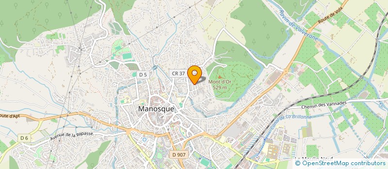 localisation de l'entreprise MADAME JENNIFER ROBERT à MANOSQUE