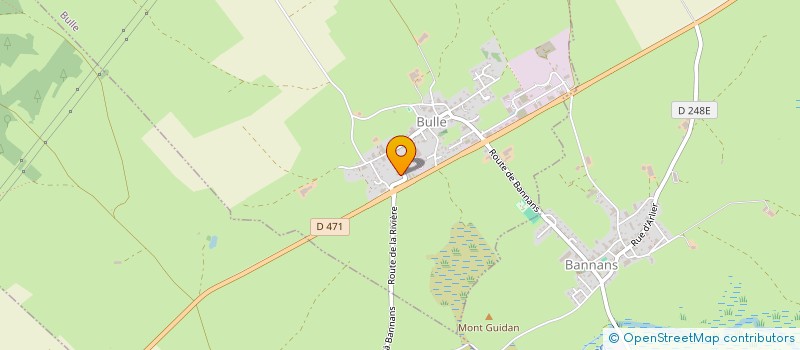 localisation de l'entreprise MADAME JENNIFER RODRIGUEZ  FRASNE