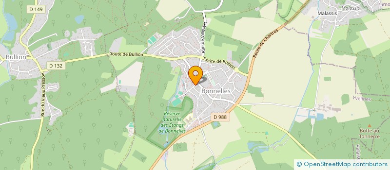 localisation de l'entreprise MADAME JENNIFER ROJAS ROJAS  BONNELLES