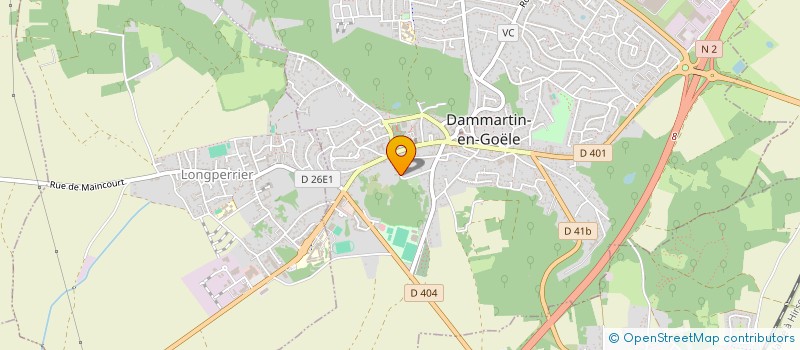 localisation de l'entreprise MADAME JENNIFER ROYER  DAMMARTIN-EN-GOELE