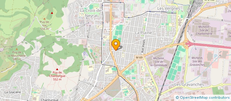 localisation de l'entreprise MADAME JENNIFER RUZ  CLERMONT-FERRAND