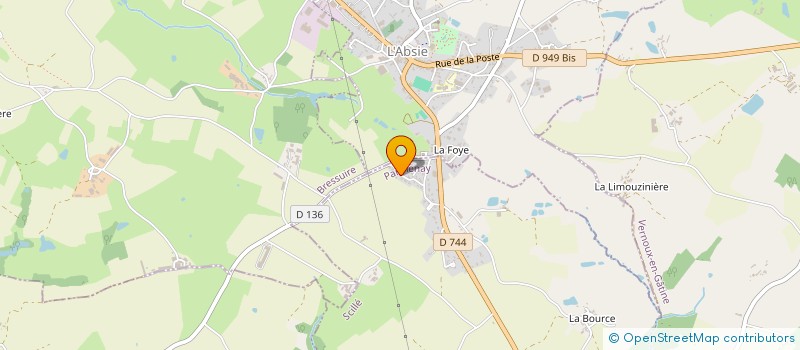 localisation de l'entreprise MADAME JENNIFER SALANEUVE  SCILLE