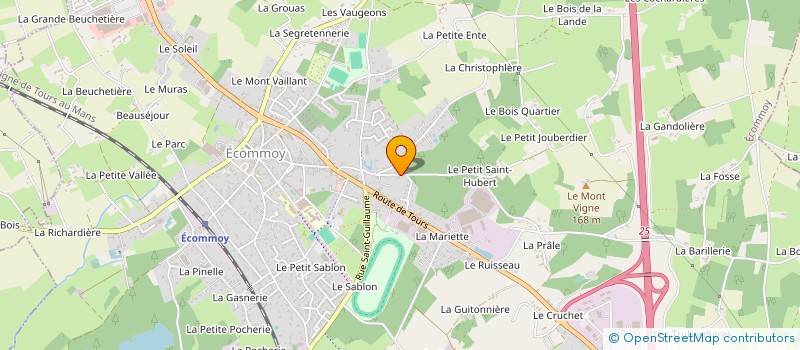 localisation de l'entreprise MADAME JENNIFER SAMPAIO  ECOMMOY