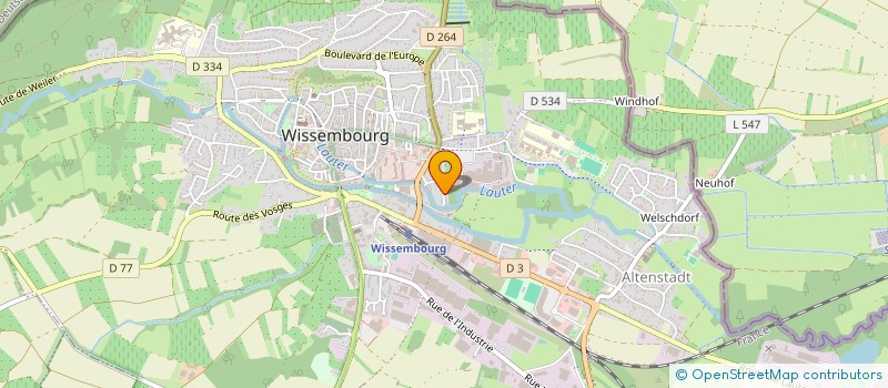 localisation de l'entreprise MADAME JENNIFER SAMTMANN  WISSEMBOURG