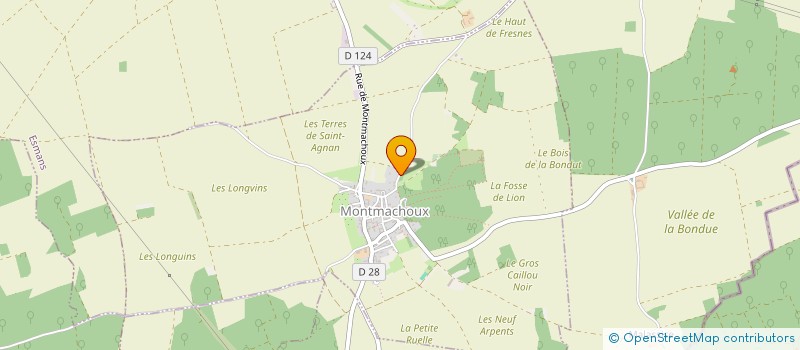 localisation de l'entreprise MADAME JENNIFER SANNA  MONTMACHOUX