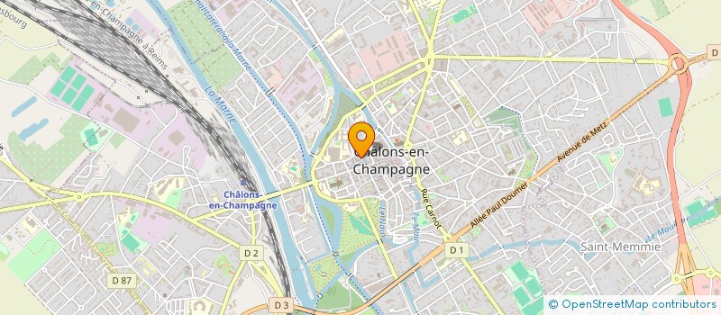 localisation de l'entreprise MADAME JENNIFER SCALL  CHALONS-EN-CHAMPAGNE