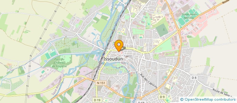 localisation de l'entreprise MADAME JENNIFER SCHAER à ISSOUDUN