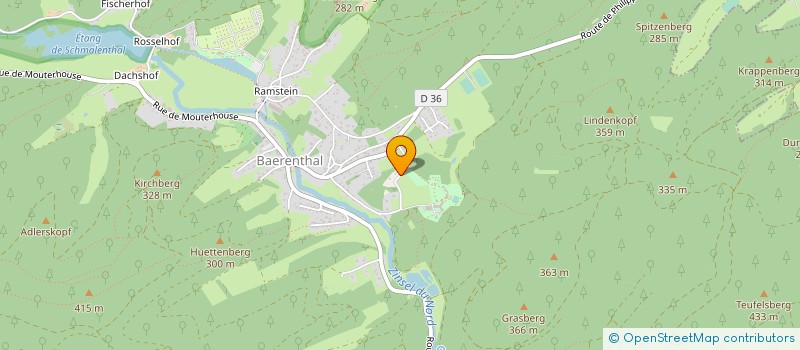 localisation de l'entreprise MADAME JENNIFER SCHMITT  BAERENTHAL