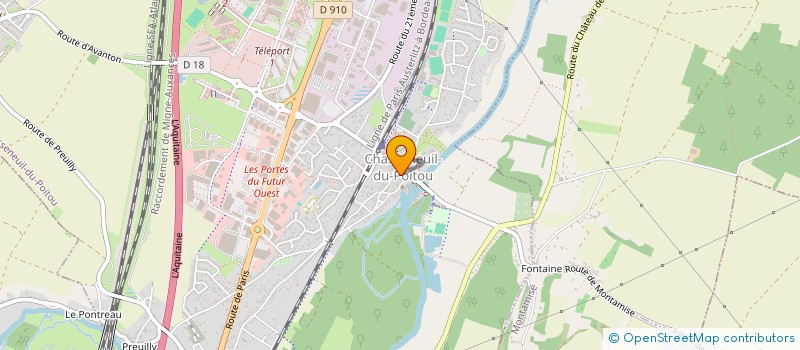 localisation de l'entreprise MADAME JENNIFER SELLAM  CHASSENEUIL-DU-POITOU