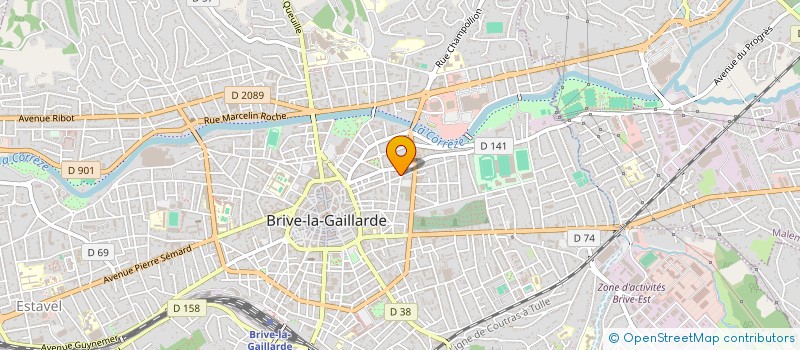 localisation de l'entreprise MADAME JENNIFER SEMOND  BRIVE-LA-GAILLARDE