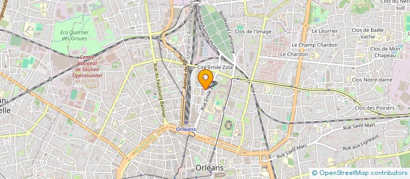 localisation de l'entreprise MADAME JENNIFER SENE à ORLEANS